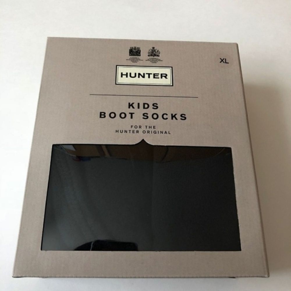 Hunter Kids Boot Welly Fleece Socks Moon XL - Picture 2 of 5